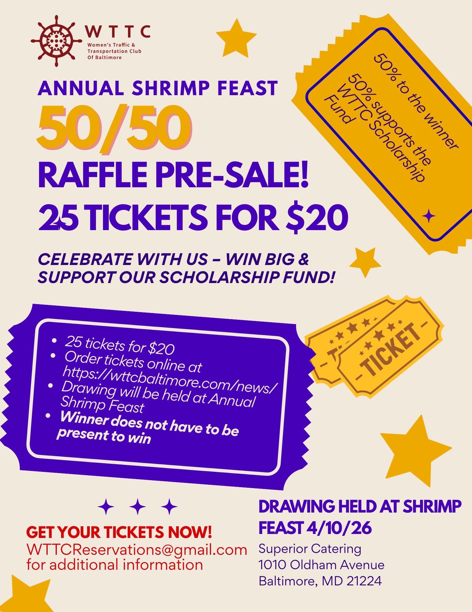 WTTC raffle